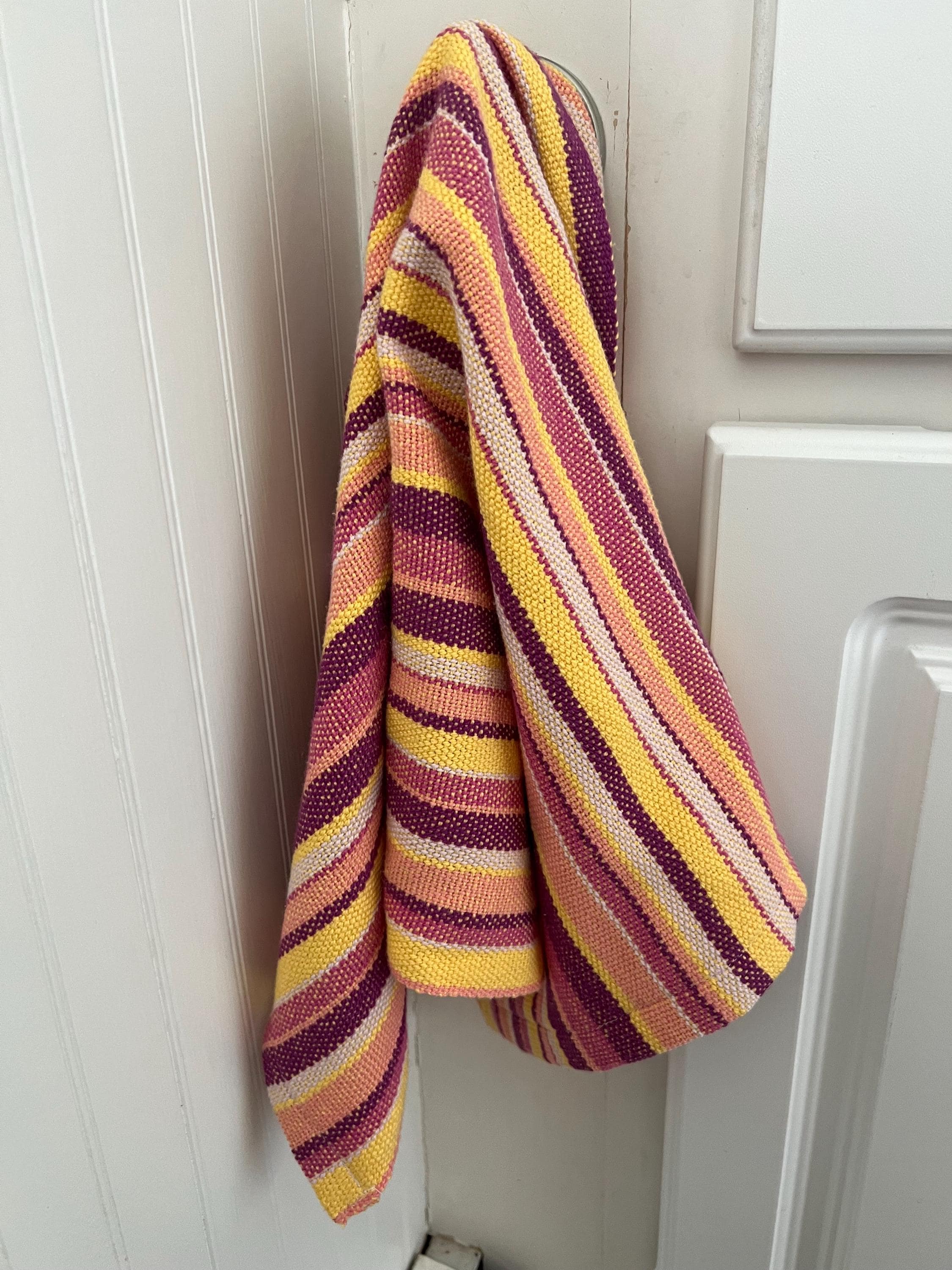 Pink Lemonade • Woven Dish Towel • Cotton